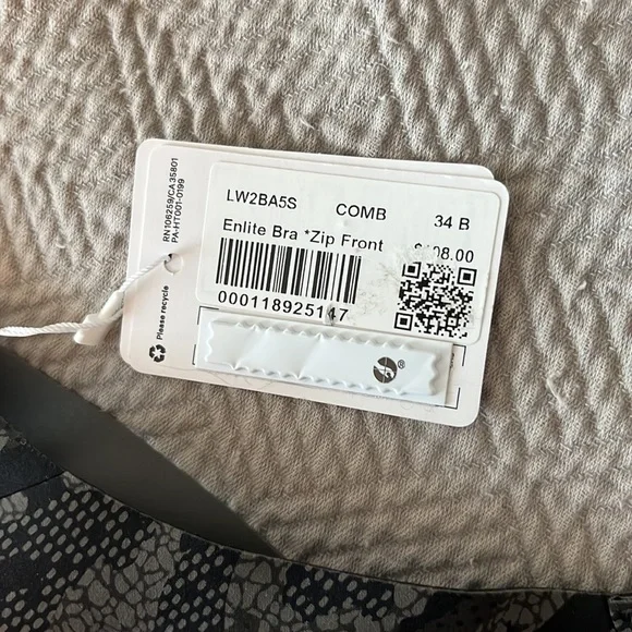 entire bra zip front - Picture 7 of 7